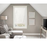 Soleil d'ocre Tendina a Vetro in Cotone Panama, Beige (Ecru), 60 x 120 cm