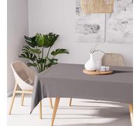 Soleil d'ocre Tovaglia Antimacchia, Grigio, 140 x 300 cm