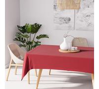 Soleil d'ocre Tovaglia Antimacchia, Rosso, 140 x 300 cm