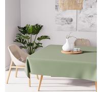 Soleil d'ocre Tovaglia Antimacchia, Verde (Kaki), 140 x 140 cm