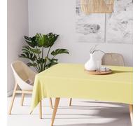 Soleil d'ocre Tovaglia Antimacchia, Verde Limone, 140 x 200 cm