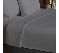 Soleil d'ocre Uccisione Plat, Cotone, Grigio, 240 x 290 cm