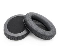 Soleilux 2 cuscinetti di ricambio per cuffie Sennheiser HD 280 Pro, in similpelle con schiuma, morbidi, colore nero