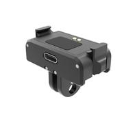 Soleilux Adattatore ricaricabile in metallo per fotocamera DJI Osmo Nano Action, accessorio compatto con connessione robusta, nero