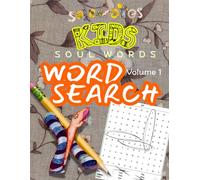 Solemates Soul Words Word Search for Kids: Simple and fun exploration of vocabulary words for young children, great for school, homeschool, daycare, pre-school and Kindergarten!