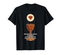 Solennità del Sacro Cuore di Gesù Calice Arte Maglietta