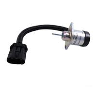 Solenoide 7000769 del combustibile della cassa del metallo filo resistente | Manicotto ondulato nero, fili bicolore, resistente al calore, attrito per prova, percorso di cablaggio flessibile