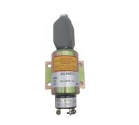 Solenoide Di Arresto Solenoide di controllo dell'acceleratore SA-3838-12 Elettrovalvola del carburante 12V adatta per Cummins Perkins 2003-12E7U1B1S2A Valvola di Arresto