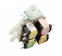 Solenoide di ingresso scarico acqua normalmente chiuso in plastica 12V/24V/220V G3/4 Lnch 1 In 4 Out 1 pz(AC 220V)
