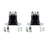 Solenoide di ricambio per motore a bobina in ottone, 12 V, per tosaerba, kit relè per tosaerba Castel, 2 pezzi