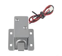 Solenoide elettronico per serratura della porta, 6 V-24 V CC, montaggio per controllo accessi, cancello elettromagnetico compatto per armadietto logistico per ufficio casa logistica (DC24V)