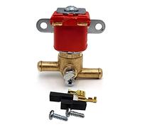 Solenoide per Benzina, Gasolio, Gas - Valvola di Intercettazione Antifurto in Ottone, 12 V