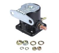 Solenoide Starter Relè 30A DC Motor Switch Per Ford Ka + Ecosport per Tourneo per corriere Nero Rosso (nero)