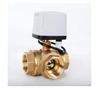 Solenoidi, DN15 DN20 DN25 DN50 3 Ways Waterproof Motorized Ball Valve 3-Wire 2 Control Brass Electric Ball Valve Big Torque Metal Motor(DN40,24)