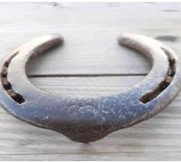 Solenzo - Vero ferro di cavallo per la decorazione di interni ed esterni - portafortuna