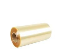 SOLEPLASTIC Pellicola Alimenti Per Imballaggio 1500 M In PVC Rotolo Alimenti Trasparente Color Champagne (40 cm)