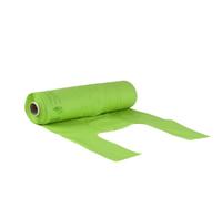 SOLEPLASTIC Shopper Plastica Biodegradabili Sacchetti Plastica Con Manici Confezionate In Rotoli Con Pre Strappo Buste Plastica Riutilizzabili Verdi (1 KG, 1 ROTOLO)