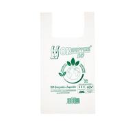 SOLEPLASTIC Shopper Plastica Riutilizzabili Confezione 500 Pz Buste Plastica Mini 23X40 Cm (1 PZ)