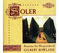 Rowland,Gilbert Sonatas for Harpsichord (Rowland) (CD) Album