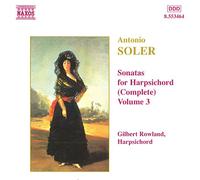 Soler Antonio - Harpsichord Sonatas Vol. 3