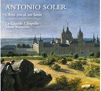 Audio Cd Antonio Soler - Obra Vocal En Latin - Vocal Works In Latin