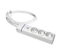SOLERA 41050 Base MÚLTIPLE 3 Tomas T/TL con INTERRUPTOR Luminoso. 1.5m DE Cable 8013PIL, Multicolore