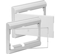 Solera 5243b - Cornice/porta bianco per scatola di ICP e distribuzione.Per refs.191,661,691,694,761.