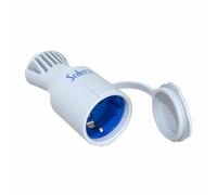 solera Base di Presa 5707ckb 16A 250V con Coperchio bipolare