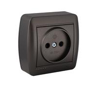 solera Base di Presa Murale Grafite 16A 250V