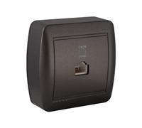 E_0002_S7923563 Solera Presa per telefono e ADSL Solera Mural Grafite RJ45 Telef