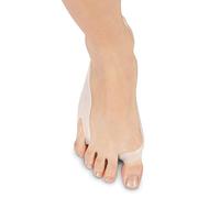 SOLES Proteggi alluce valgo gel e separa dita con tutore - raddrizzatore per il che allevia il dolore al piede - in silicone ipoallergenico - Taglia unica
