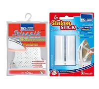 Soletta per Ferro da Stiro Universale, Cuffia Ferro da Stiro Antiaderente, Antilucido per Ferro da Stiro & Parodi & Parodi Stick per La Pulizia della Piastra per Assi da Stiro, Bianco