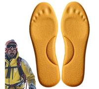 Solette autoriscaldanti,Solette per scarpe autoriscaldanti | Comode solette termiche - Scaldapiedi con supporto per plantare in memory foam per uomo donna caccia all'aperto campeggio escursionismo