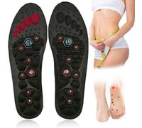Solette Magnetiche per Mal Di Schiena Solette Scarpe Massaggianti Dimagranti Solesties, Solette Ortopediche Plantare per Uomini Donne, Dimagrimento, Prevenzione Della Fas(Size:M:(40-43),Color:2 Pairs)