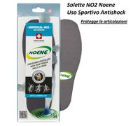 SOLETTE NOENE UNIVERSAL NO2 ANTISHOCK ULTRALEGGERE ULTRASOTTILI USO SPORTIVO