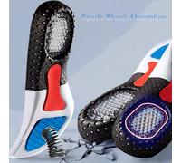 Solette ortopediche per uomo donna Cuscino in memory foam Soletta in gel Cuscinetti di supporto per arco plantare in silicone Cuscinetto per scarpe sportive Inserto morbido da corsa