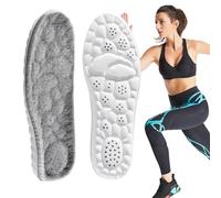 Solette per scarpe in peluche, Inserti per piedi di ricambio spessi, Solette interne per aumento 'altezza, inserti di ricambio, solette