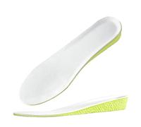 Solette per scarpe per aumentare l'altezza, solette interne elastiche invisibili traspiranti per passeggiate, corsa, escursionismo, sport, donne e uomini, stivali da lavoro