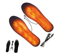 Solette per scarpe riscaldate - Inserti termici USB riutilizzabili, cuscinetti rapidi in fibra di carbonio, design con vestibilità regolabile Controllo della temperatura ricaricabile di lunga durata |