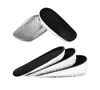 通用 Solette per tacco alto in GEL, 1 paio di inserti per alzacristalli invisibili, antiscivolo e morbido, assorbimento degli urti (2 cm)