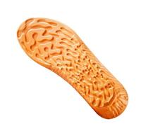 Solette Rialzate 3 paia 1,5-3,5 cm invisibile aumento altezza solette sportive arancione memory foam scarpe suola pad traspirante confortevole for donna uomo cura dei piedi Solette Rialzate Uomo(43-44