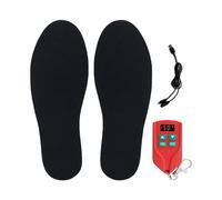 Solette riscaldanti scaldapiedi, solette riscaldanti per scarpe, solette riscaldanti ricaricabili, lavabili, solette termiche tagliabili, display a LED, scaldapiedi recarg