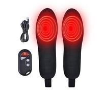 Solette riscaldanti - Solette riscaldanti ricaricabili, scaldapiedi riscaldanti | Solette termiche regolabili di lunga durata, solette riscaldanti elettriche alimentate a batteria con telescopio