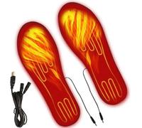 Solette Riscaldanti, Solette Riscaldanti Ricaricabili USB, Scaldapiedi, per Uomini e Donne Attività All'Aperto Caccia Campeggio Sci Inverno Lavoro Calcio Corsa(L:40-46)