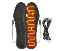 Solette riscaldate elettriche, solette riscaldate ricaricabili, Inserti per scarpe riscaldati, Solette riscaldate Soletta tagliabile riscaldante Taglie multiple, Solette per scarpe riscaldate USB