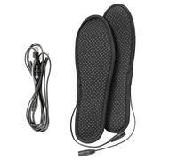 Solette riscaldate elettriche,Solette riscaldate,Scaldariscaldatore esterno in peluche corto USB | scaldapiedi lavabili, solette termiche elettriche antiscivolo per escursionismo, sci, campegg