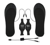 Solette Riscaldate USB - Inserti Per Scarpe Termiche Elettriche Tagliabili Da 11,22 Pollici, Batteria A Ricarica Ciclica Pacco Batteria Al Litio Da 8000 MAh | Solette Calde Ricaricabili Per Uomo Donna