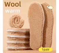 Solette termiche per uomo e donna, rinforzate per l'inverno, in un unico pezzo di pelliccia, anti-odore, assorbenti del sudore, suole morbide, antidolore, accessori per sneaker, stivali da neve, scarp
