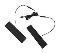 Solette termiche riscaldate invernali, solette elettriche, 2 in 1, per l’inverno, con presa USB, riscaldate per scarpe, in tessuto