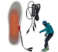 solettePlug-in USB - 1 Paio Di soletteriscaldantiTermiche USB Plug-in, Donne Uomini Anche Riscaldamento Rapido Interno Le Nostre soletteriscaldantiElettriche Mantengono I Piedi Caldi Anche Nelle